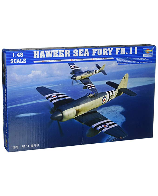 1/48 Hawker Sea Fury FB11 Fighter - 6-2844