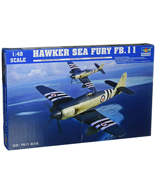 1/48 Hawker Sea Fury FB11 Fighter - 6-2844