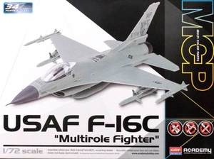 1/72 F-16C Multirole Fighter -12541-model-kits-Hobbycorner