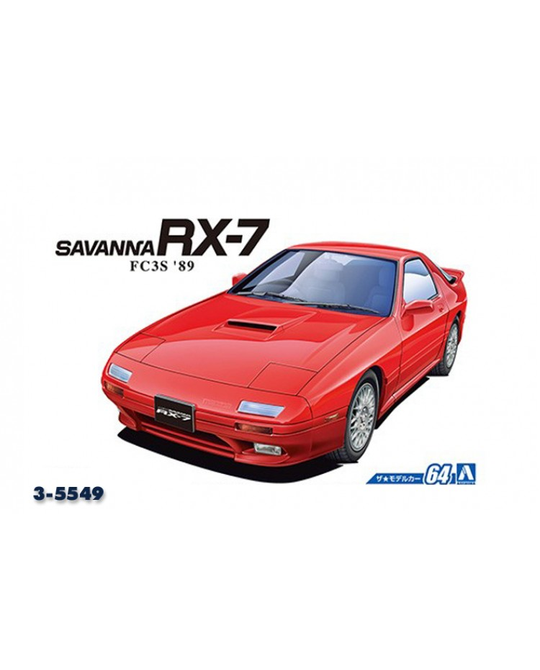 1/24 '89 Mazda FC3S Savanna RX-7 