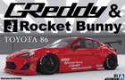 1/24 ZN6 Toyota 86 '12 Greddy & Rocket Bunny Enkei Version 