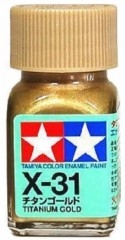 Enamel X31 - Titanium Gold - 8031-paints-and-accessories-Hobbycorner