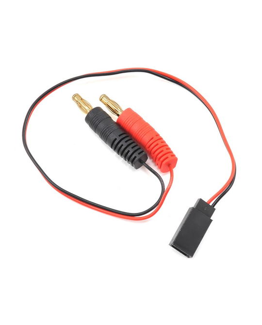 Futaba Rx - Banana plug Charge lead - RCP-BM021