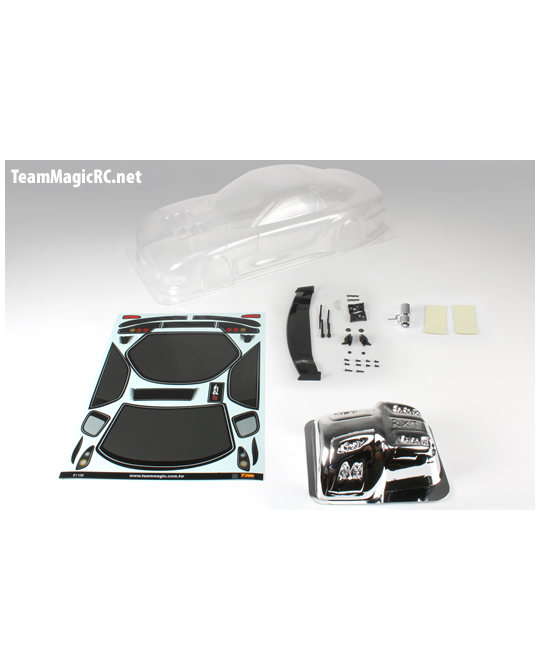 1/10 Touring / Drift - Clear - 190mm - RX7 - 1012