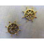 Wheel 25mm Brass (2 Per Pack) - BF-0051