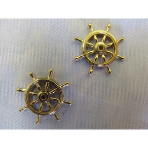 Wheel 25mm Brass (2 Per Pack) - BF-0051-model-kits-Hobbycorner