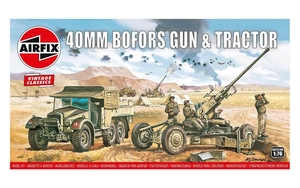 Vintage Classics - 1/76 Bofors 40mm Gun & Tractor - 2314-model-kits-Hobbycorner