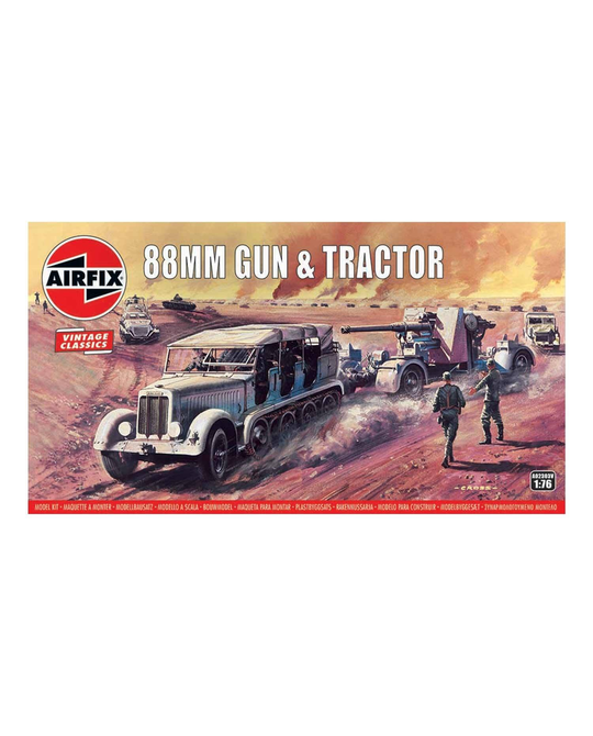 Vintage Classics - 1/76 88mm Gun & Tractor