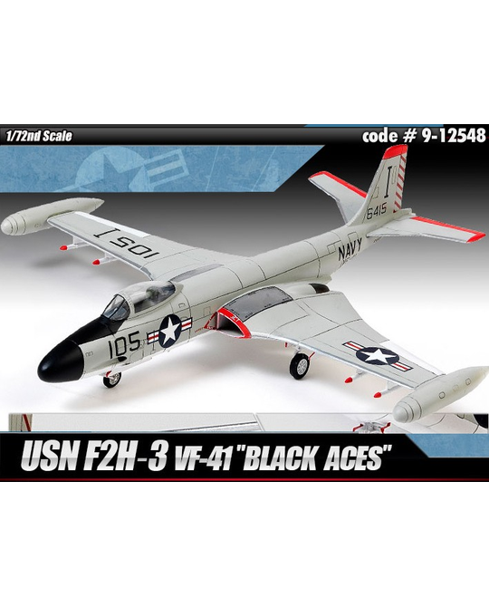 1/72 USN F2H-3 VF-41 BLACK ACES