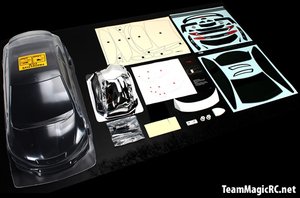 1/10 Touring / Drift - Clear - 190mm - TPR - 1020-rc---cars-and-trucks-Hobbycorner