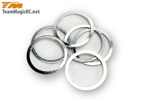 Washers -  13.2 x 15.9 x 0.5mm (6 pcs) -  130107-rc---cars-and-trucks-Hobbycorner