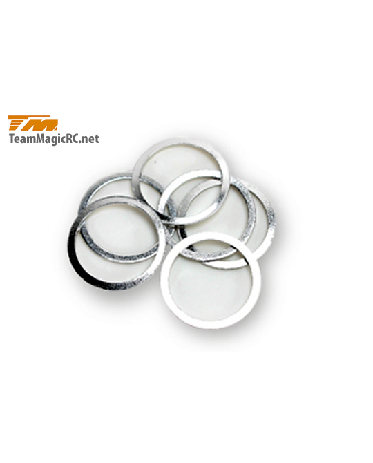 Washers -  13.2 x 15.9 x 0.5mm (6 pcs) -  130107