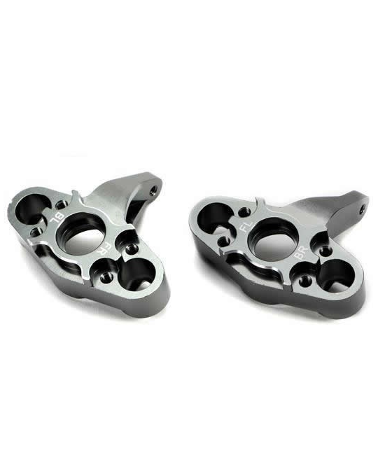 E5 - CNC Machined Steering Block - Titanium (2 pcs) - 510133TI