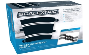 Track Extension Pack 6 - SCA C8555-slot-cars-Hobbycorner