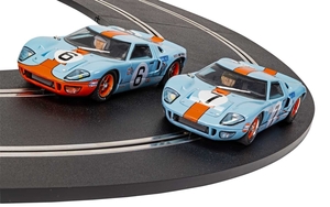 Ford GT40 1969 Gulf Twin Pack - SCA C4041A-slot-cars-Hobbycorner