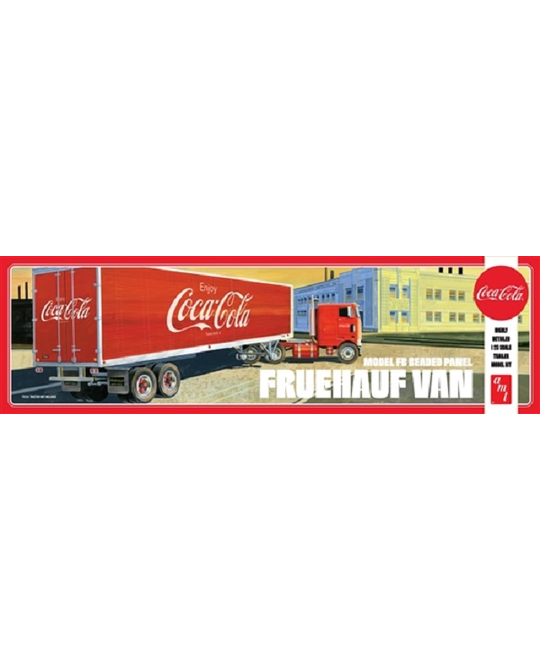 1/25 Fruehauf Trailer (Coca Cola) - AMT 1109 