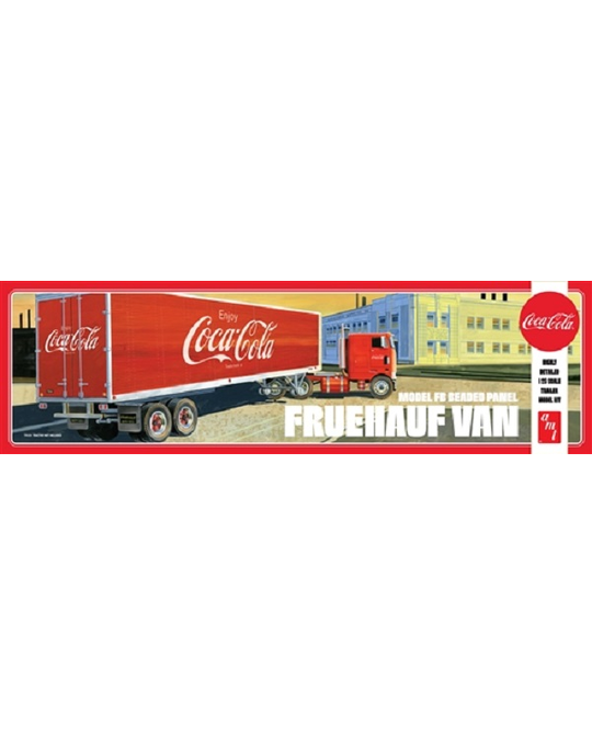 1/25 Fruehauf Trailer (Coca Cola) - AMT 1109 