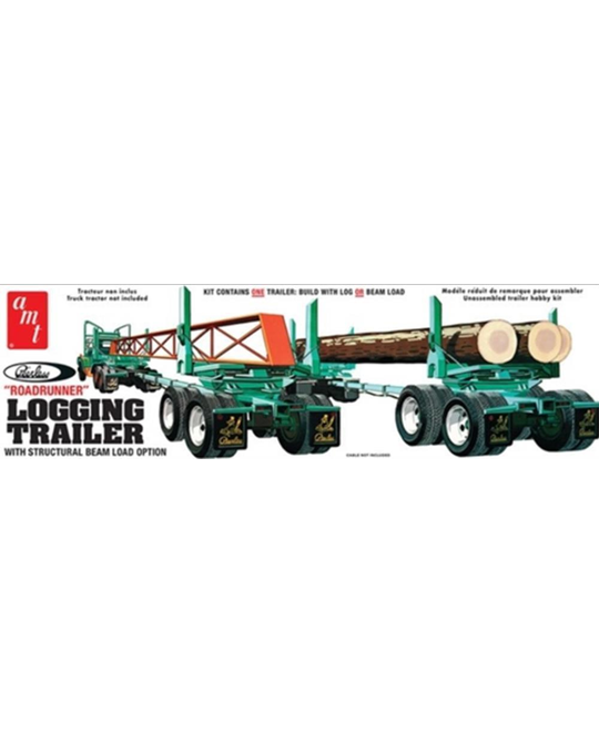 1/25 Peerless Logging Trailer - AMT 1103 