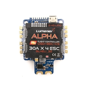 ALPHA AIO Flight Controller (F4 FC, 4x 30A BLHeli_32 ESC, OSD, PDB, Curr)-drones-and-fpv-Hobbycorner