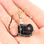 Super Light Mini AIO 5.8G 40CH 25mW Raceband VTX 600TVL COMS FOV140 Degree FPV Camera-drones-and-fpv-Hobbycorner