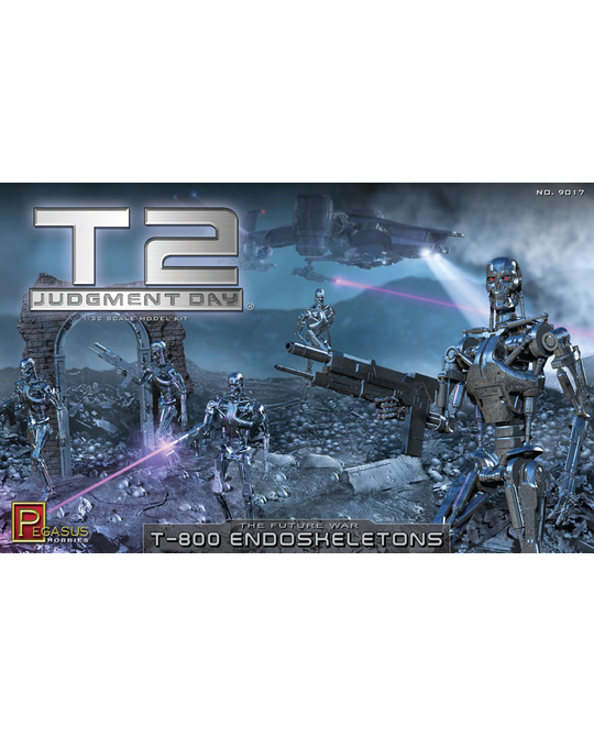 1/12 Terminator 2 Judgement Day T800 Endoskeletons