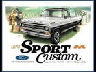 1/25 1972 Ford Sport Custom Pickup