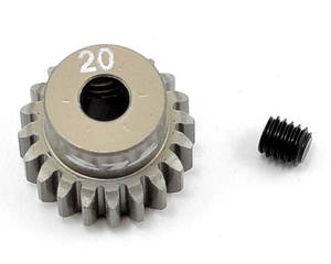 Pinion Gear 20T, 48P, AL -  TLR332020-rc---cars-and-trucks-Hobbycorner