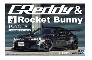 AOSHIMA 1/24 TOYOTA 86 ROCKET BUNNY VOLK - 5094-model-kits-Hobbycorner