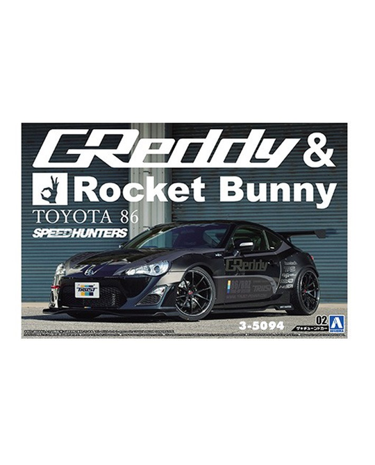 AOSHIMA 1/24 TOYOTA 86 ROCKET BUNNY VOLK - 5094