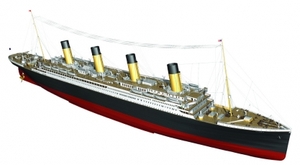 1/144 RMS Titanic R/C Capable (Expert)-model-kits-Hobbycorner