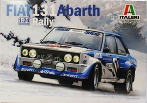 1/24 Fiat 131 Abarth Rally Car-model-kits-Hobbycorner