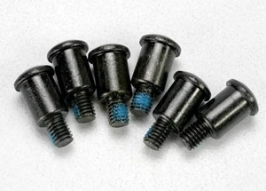 3966 - Shoulder Screws, 3X10Mm (6) (With Threadlock)-rc---cars-and-trucks-Hobbycorner