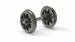 Split Spoked Wheels (10) - R8100-trains-Hobbycorner