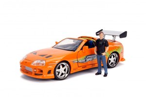 1/24th scale diecast metal kit of theThe Fast and Furious Toyota Supra - JA30699-dicast-models-Hobbycorner