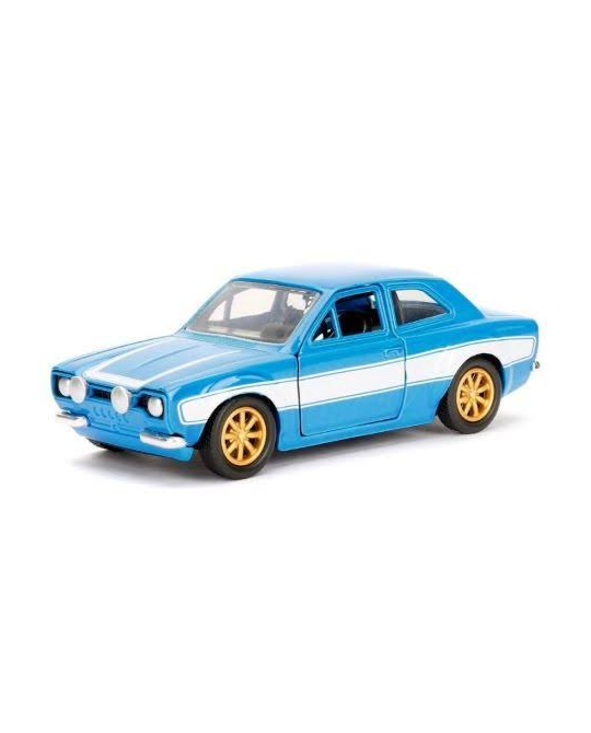 JADA Fast & Furious Brian's Ford Escort RS2000 Car 1/32 Die Cast Blue - JA97188