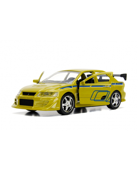 Jada Toys Fast & Furious – Brian’s Mitsubishi Lancer EVO II, 1:32 Modellauto, Grün