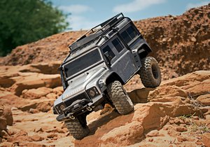 TRX-4 Scale & Trail Defender Crawler RTR (Silver) - 82056-4-rc---cars-and-trucks-Hobbycorner