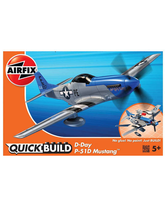 Airfix Quick Build D-Day P-51D Mustang [226046]