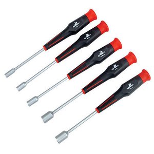 5pc Metric Nut Drivers. 4mm, 5mm, 5.5mm, 7mm and 8mm sizes-tools-Hobbycorner