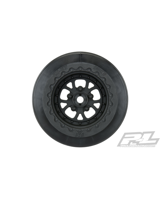 Pomona Drag Spec 2.2"/3.0" Black Wheels - 2776-03