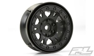 Impulse 1.9" Black Plastic Internal Bead-Loc Wheels - 2769-03-wheels-and-tires-Hobbycorner