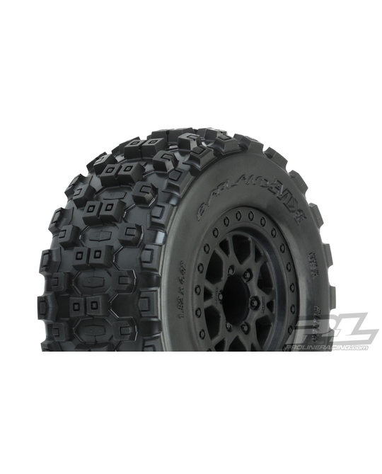 Badlands MX SC 2.2"/3.0" M2 (Medium) Tires Mounted - 10156-31