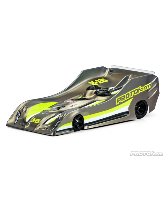X-15 Clear Body for 1/8 On Road - 1569-25