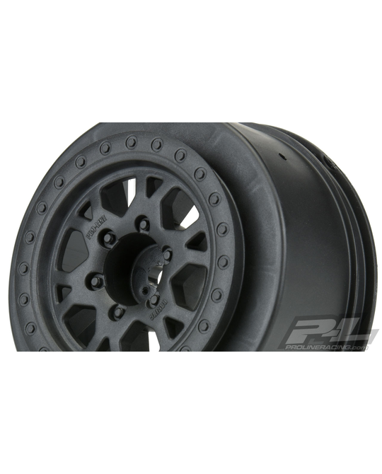 Impulse 2.2"/3.0" Black Front Wheels for Slash 2wd Front - 2771-03