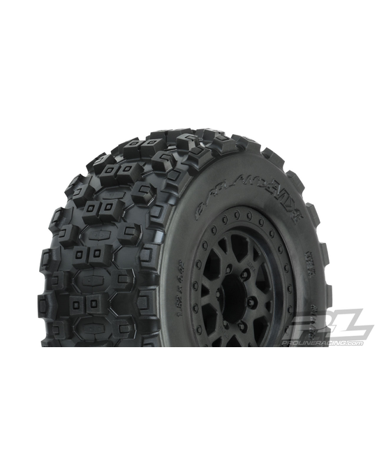 Badlands MX SC 2.2"/3.0" M2 (Medium) Tires Mounted - 10156-32