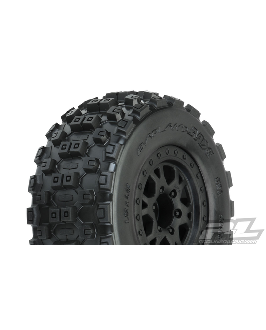 Badlands MX SC 2.2"/3.0" M2 (Medium) Tires Mounted - 10156-32