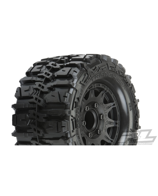 Trencher HP 2.8" All Terrain BELTED Truck Tires Mounted - 10168-10