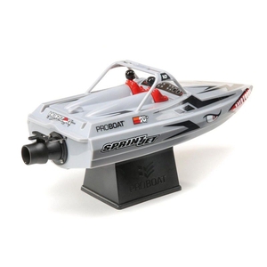 Sprintjet 9" Self-Righting Jet Boat Brushed RTR, Silver - PRB08045T1-rc---boats-Hobbycorner