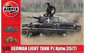 1/35 German Light Tank Pz.Kpfw.35 (T) - 201362-model-kits-Hobbycorner