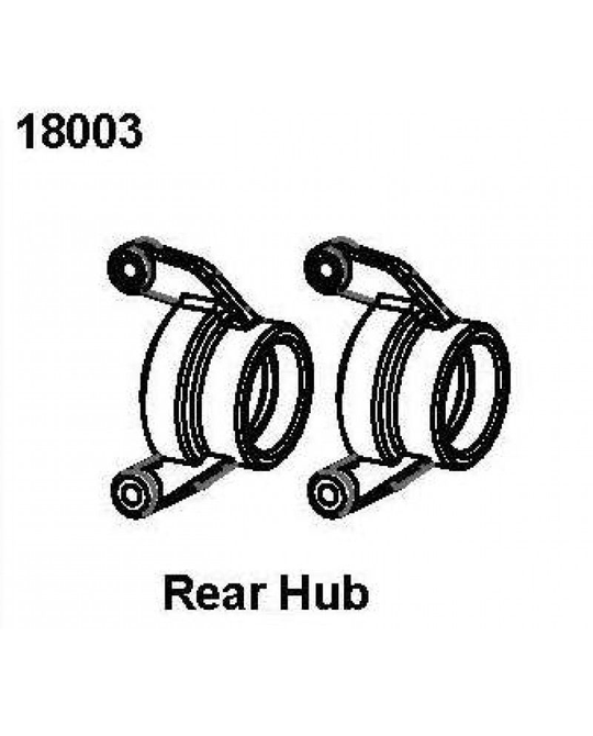 1/18 MT - RCPRO - Rear Hub - 18003